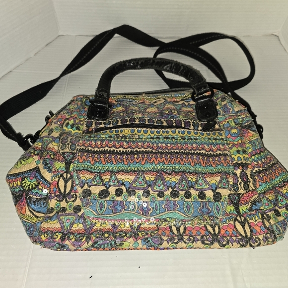 Colorful Patterned Women's Bag - Picture 3 of 4